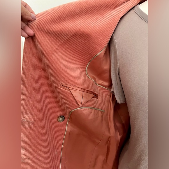 Banana Republic DB Corduroy Blazer, Pink Blush, size 4 - Picture 6 of 13